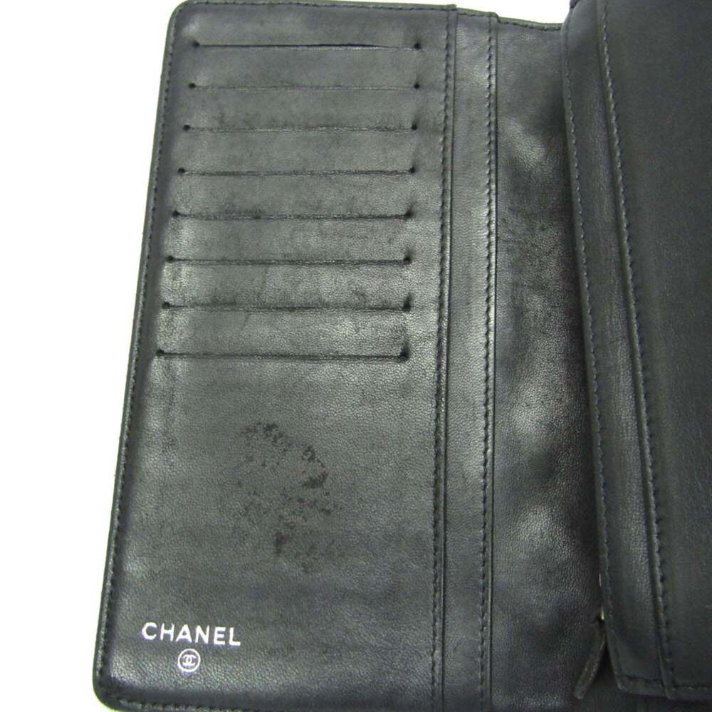 CHANEL Authentic Black Leather Wallet - Picture 11 of 16